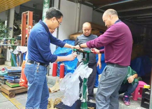 興義市查獲假冒＂火車(chē)＂牌電子磅秤198臺(tái)